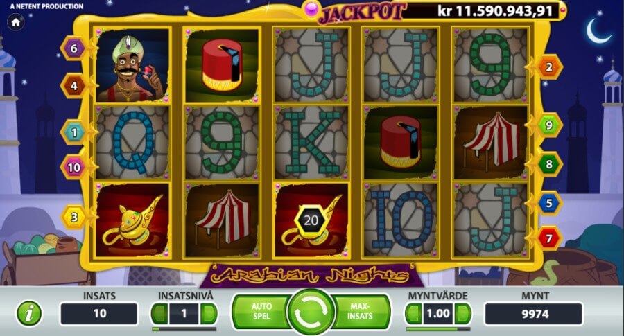 Arabian Nights slot