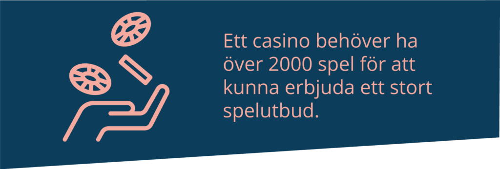 Casino med stort spelutbud