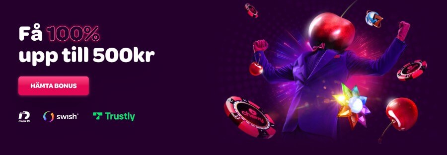 Ta del av Cherry Casino bonus