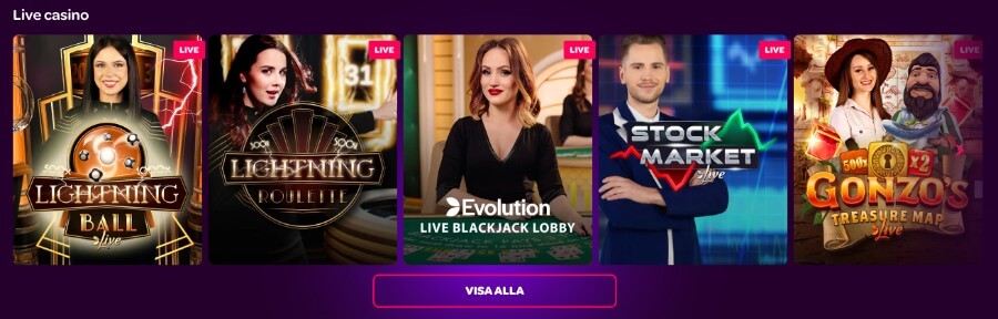 Cherry Live Casino hämtas från Evolution