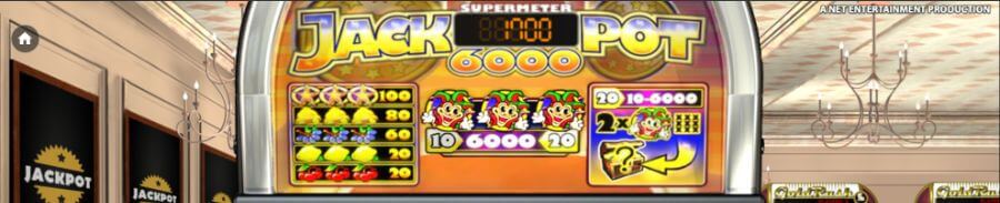 Symbolerna i Jackpot 6000 