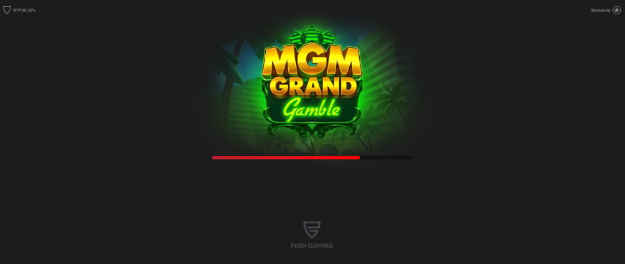 Push Gaming skapade MGM Grand Gamble 