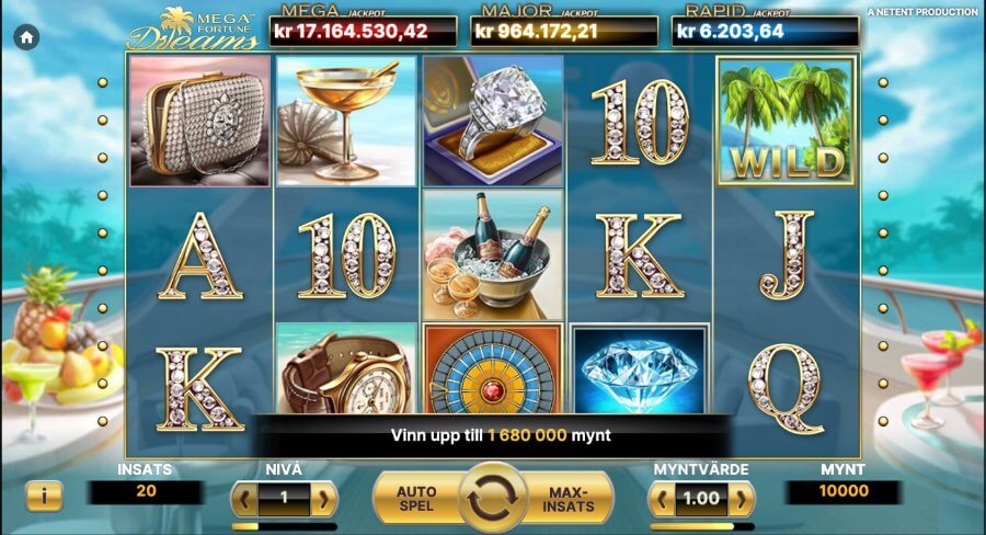 Mega Fortune Dreams är en snygg slot