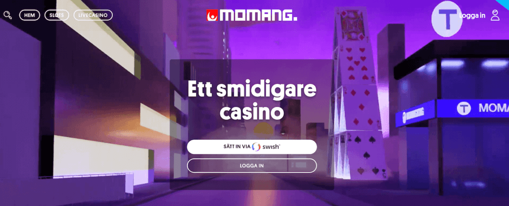 Momang Casino lanserat