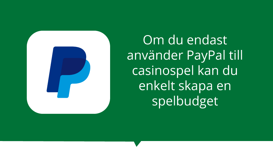 Skapa en spelbudget med PayPal