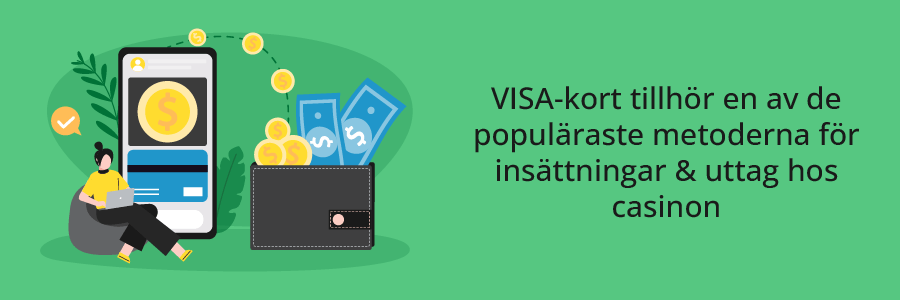 VISA populär betalmetod