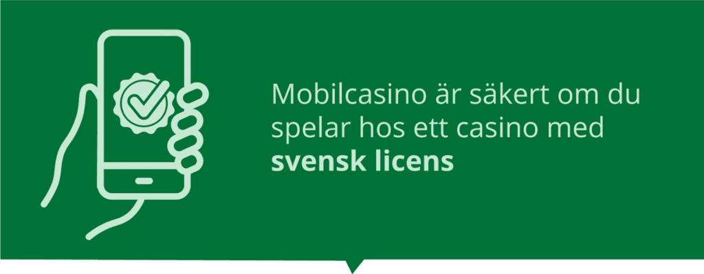 Mobilcasino med Svensk Licens