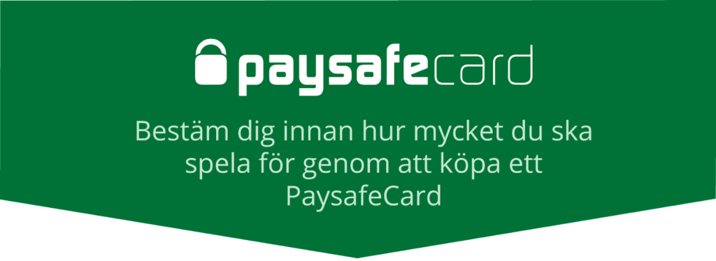 Betalningsmetod PaysafeCard