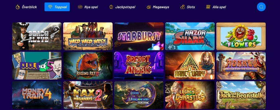 Slots hos Spelklubben